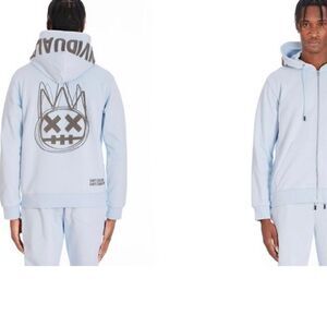 Cult of Individuality NWT heavy French hoodie Size XL blue $ 229.00